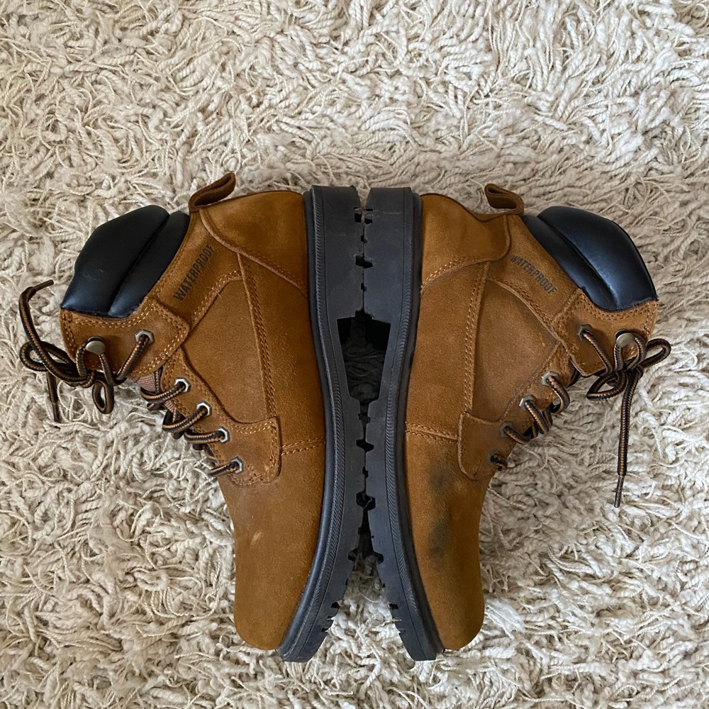 Brahma Men’s Bravo Waterproof Leather Work Boots Mens… Gem